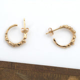 Surf Bubbles Hoop Earrings