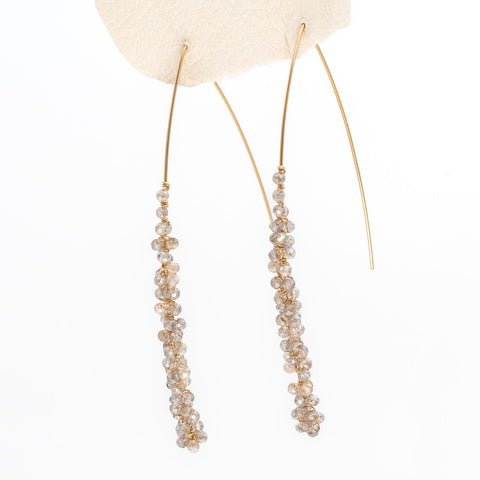 Labradorite Super Sugar Stick Earrings