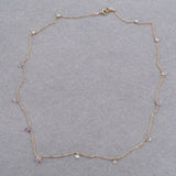 Sapphire Dewdrops Necklace