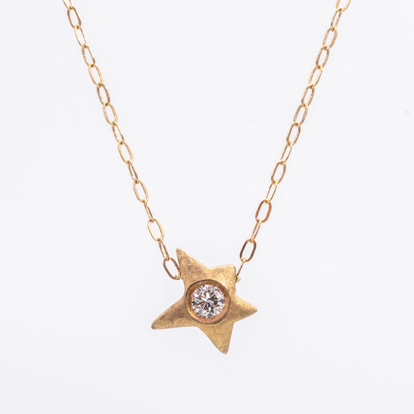 Diamond Hoshi (Star) Necklace