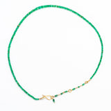 Emerald Bead Necklace