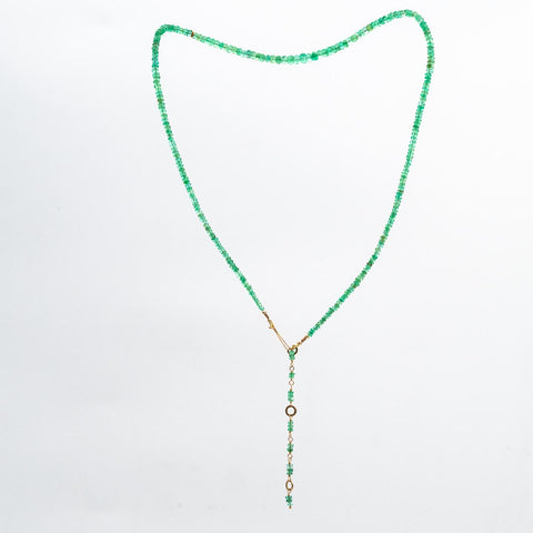 Emerald Bead Necklace