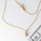 Flower Seed Sparkle Necklace