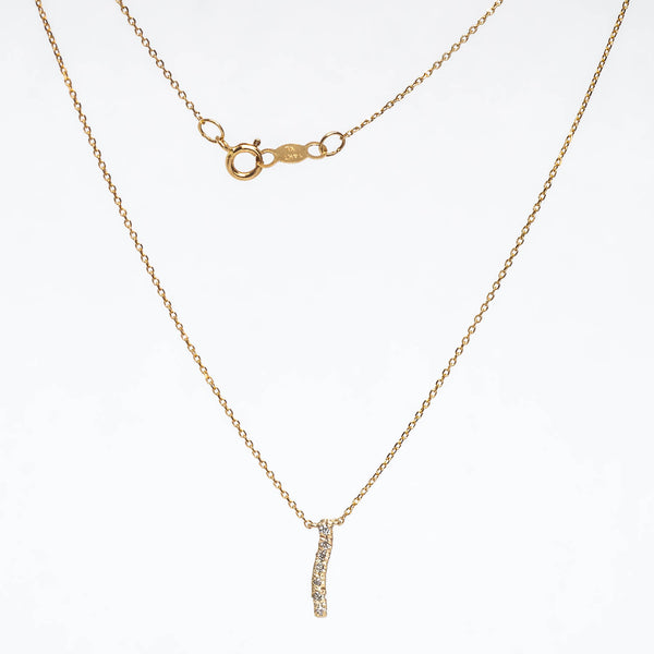 Sparkling Driftwood Pendant Necklace
