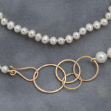 Long Fresh Water Pearl Necklace