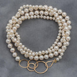 Long Fresh Water Pearl Necklace
