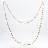 Long Baroque Akoya Pearl Necklace