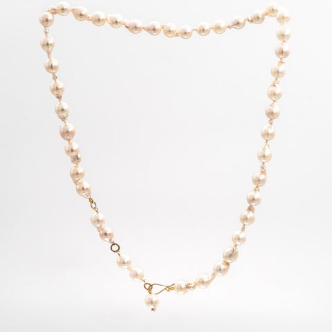Baroque Akoya Pearl Necklace