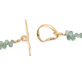 Green Sapphire Briolette Necklace