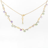 Spring Color Ring Necklace