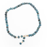 Teal Kyanite Necklace