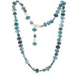Teal Kyanite Necklace