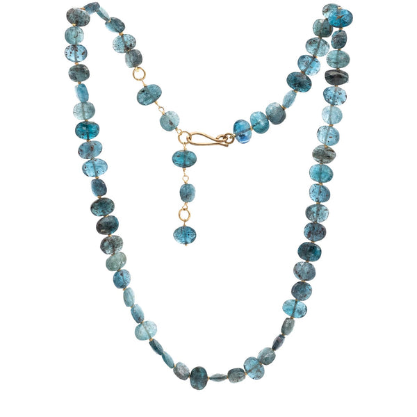 Teal Kyanite Necklace