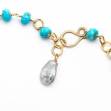 Turquoise Ring Necklace