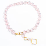 Rose Quartz Candy Necklace B