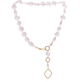 Rose Quartz Candy Necklace B
