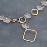 Rose Quartz Candy Necklace B