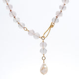 Rose Quartz Candy Necklace A