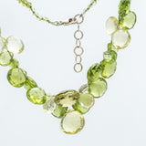 Fresh Greens Peridot Choker Necklace