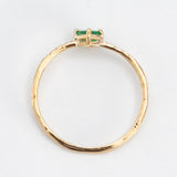 Emerald "Field of Dreams" Sparkle Ring C