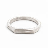 Double Faced Silver ring