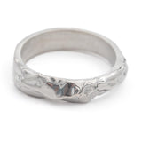 Melt with Love II Silver ring