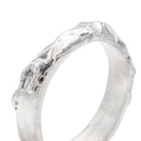 Melt with Love II Silver ring