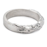 Melt with Love II Silver ring