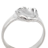 Melt with Love III Silver ring