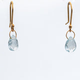 Petite Aquamarine Earrings