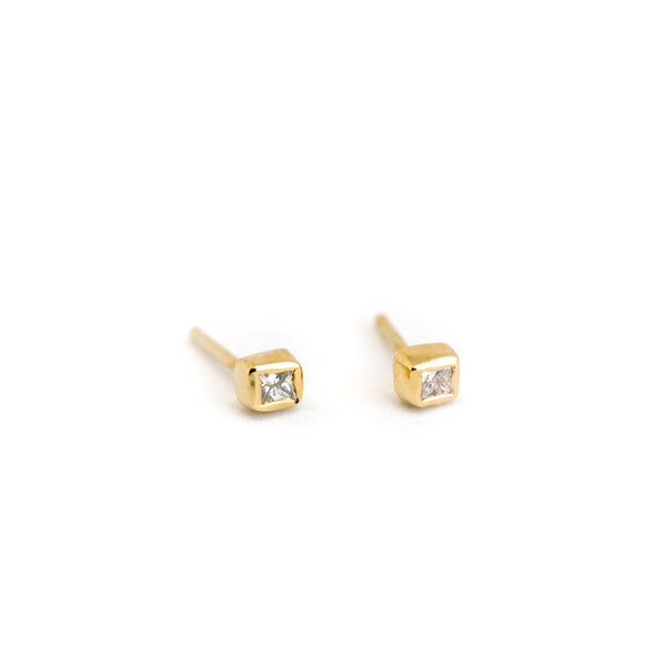 Cubist Stud Earrings