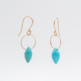 Turquoise Spear Earring