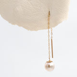 Akoya Pearl Threader Earring
