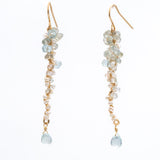 Bubble Aquamarine Medley Earrings