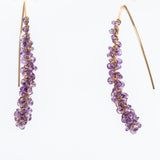 Amethyst Sugar Stick Earrings