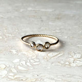 The Diamond Trinity Ring
