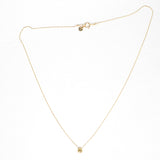 Flower Seed Gold Necklace