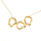 3 Mobius Ring Necklace