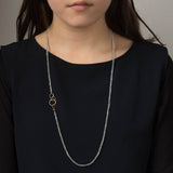 Aquamarine Rounded Bead Necklace