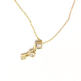 Cube trio Necklace