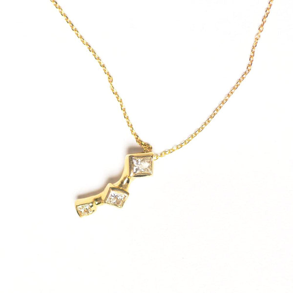 Cube trio Necklace