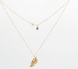 Hane (feather) Sparkle Necklace