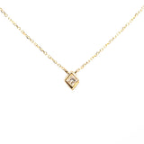 Princess in a Cube Diamond Necklace V1