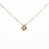 Princess in a Cube Diamond Necklace V2