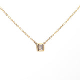 Princess in a Cube Diamond Necklace V3