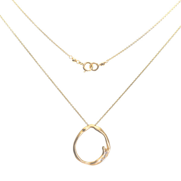 Diamond Wreath Necklace