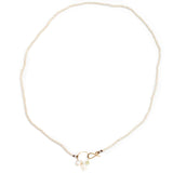 Pearl beaded necklace