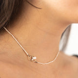 Pearl beaded necklace