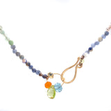 Rainbow beaded necklace