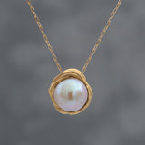 Wakasa Pearl Pendant Necklace B